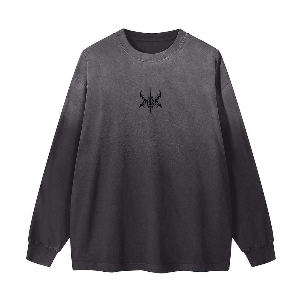 Mira Gradient Washed Long Sleeve T-Shirt