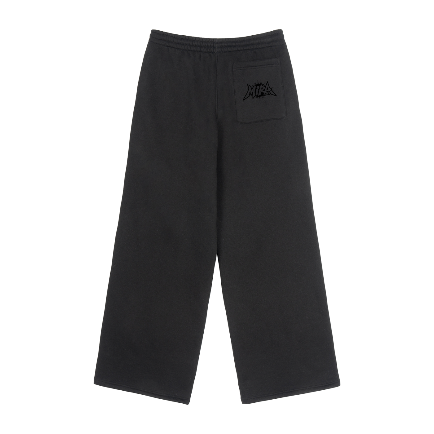 Mira Contrast Tape Straight-Leg Sweatpants