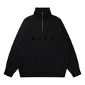 Quarter-Zip Drop Shoulder Sweatshirt