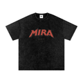 Mira Snow Washed Oversized Cotton T-Shirt