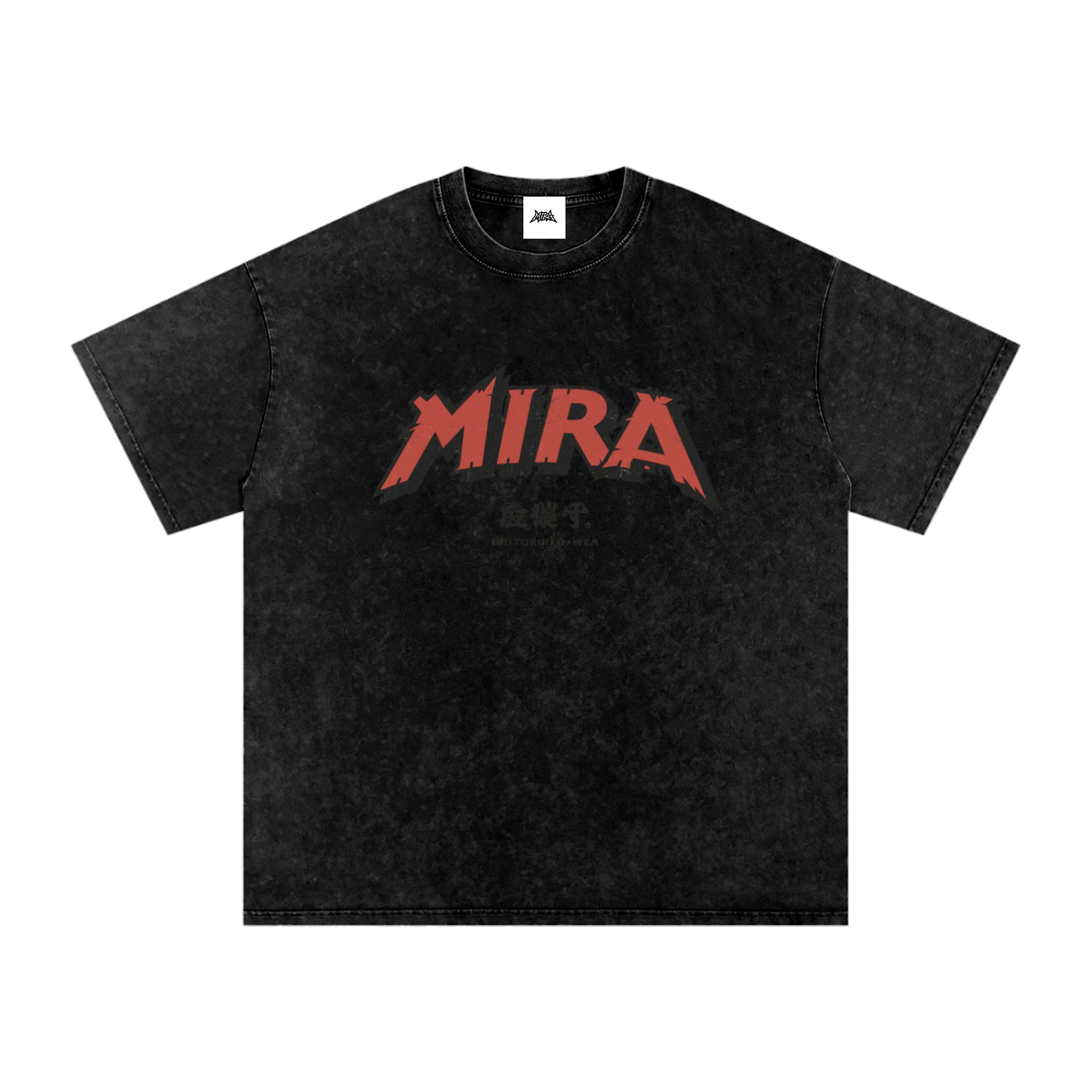 Mira Snow Washed Oversized Cotton T-Shirt