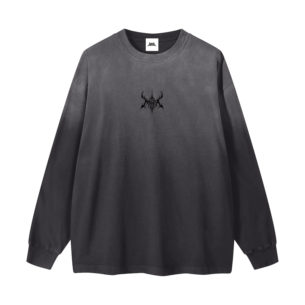Mira Gradient Washed Long Sleeve T-Shirt