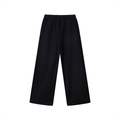 Mira Contrast Tape Straight-Leg Sweatpants