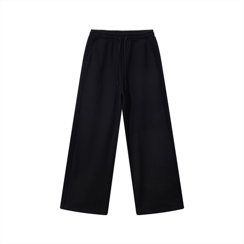 Mira Contrast Tape Straight-Leg Sweatpants