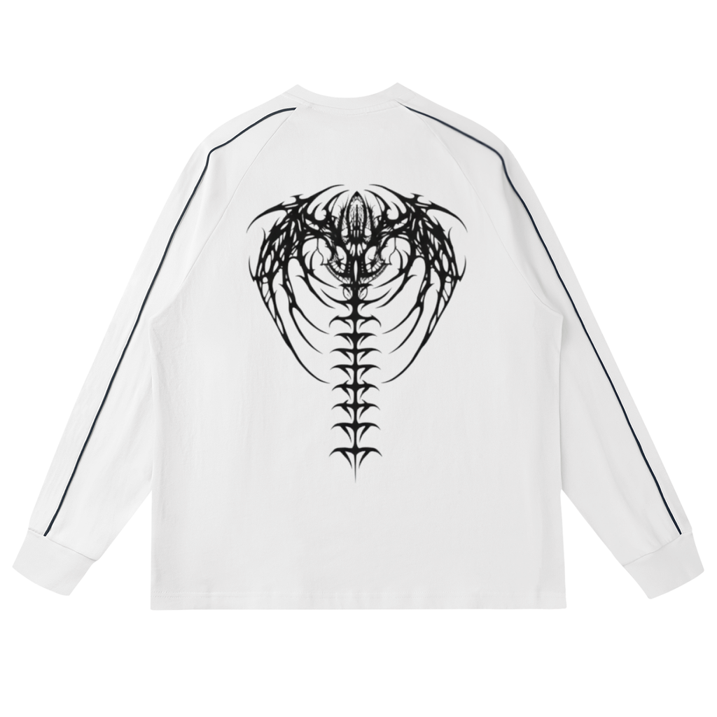 Mira Contrast Panel Raglan Sweatshirt