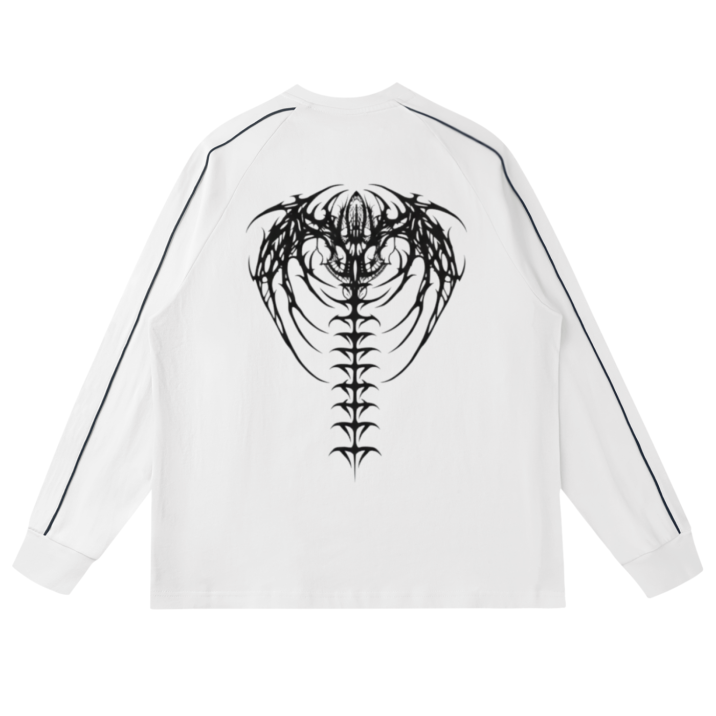 Mira Contrast Panel Raglan Sweatshirt