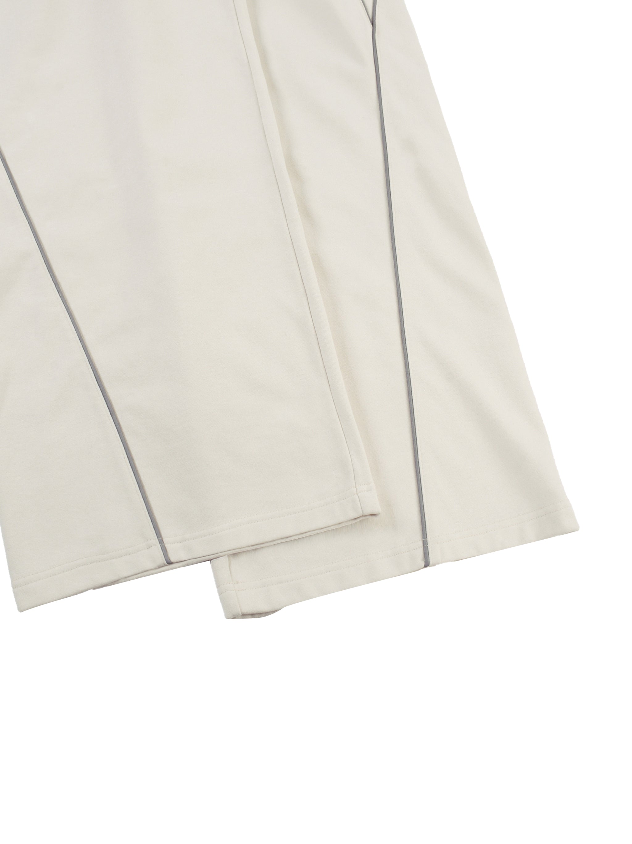 Mira Reflection Striped Straight-Leg Sweatpants