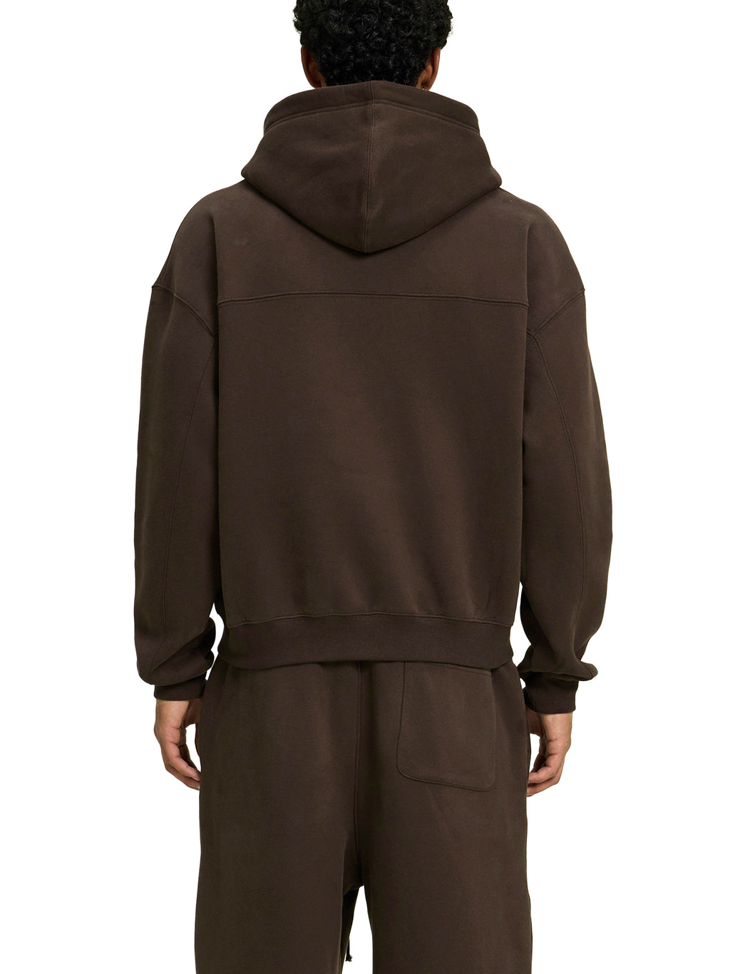 Mira Fleece Zip-Up Boxy Hoodie