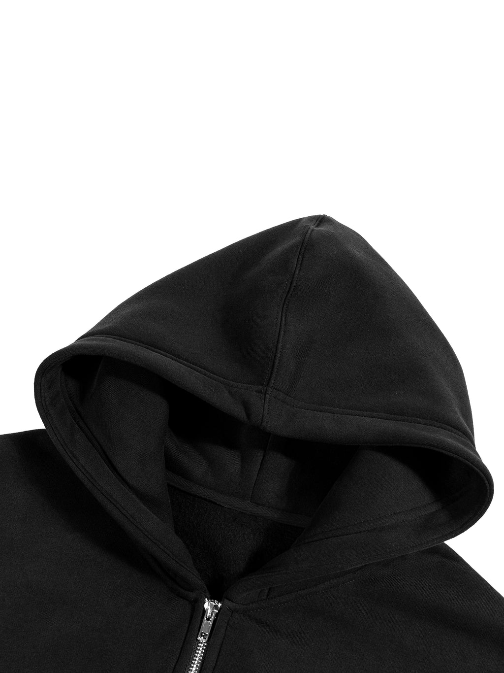 Mira Fleece Zip-Up Boxy Hoodie