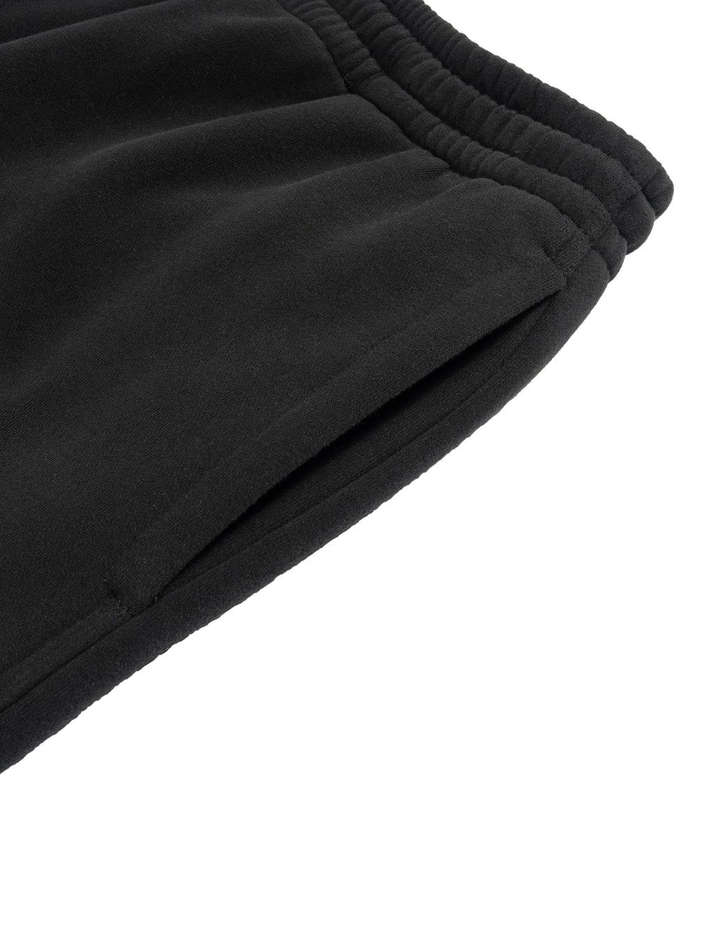 Mira Fleece Drawstring Straight-Leg Sweatpants