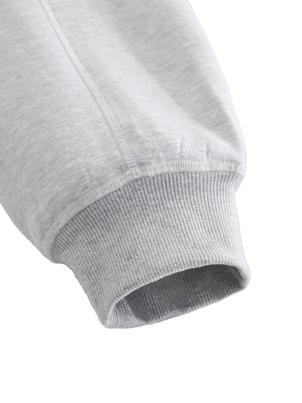 Mira Contrast-Stitched Boxy Fleece Hoodie