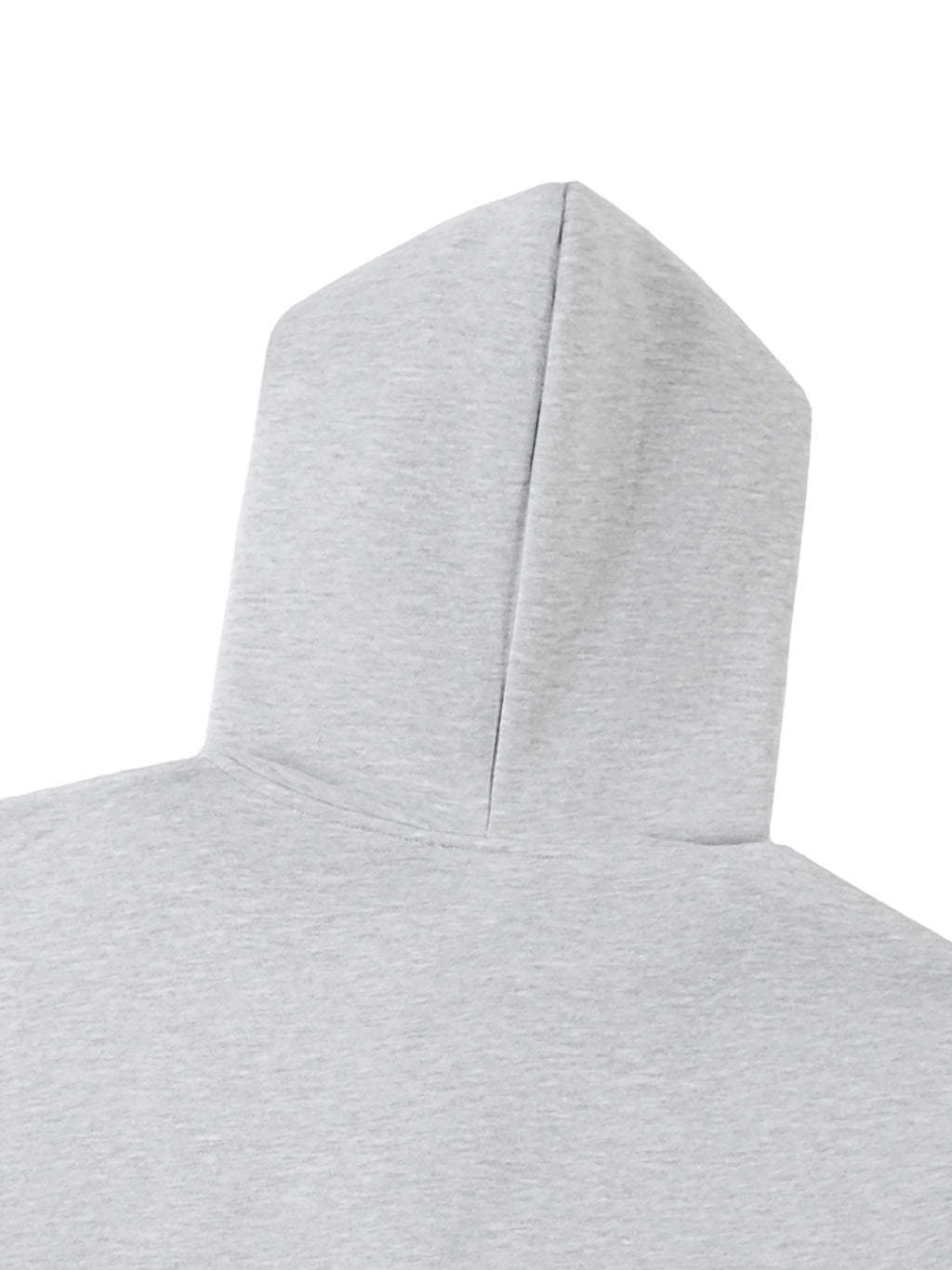 Mira Contrast-Stitched Boxy Fleece Hoodie